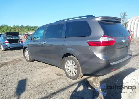 2017 Toyota Sienna Xle 7 Passenger from USA, damaged, VIN 5TDDZ3DCXHS176849